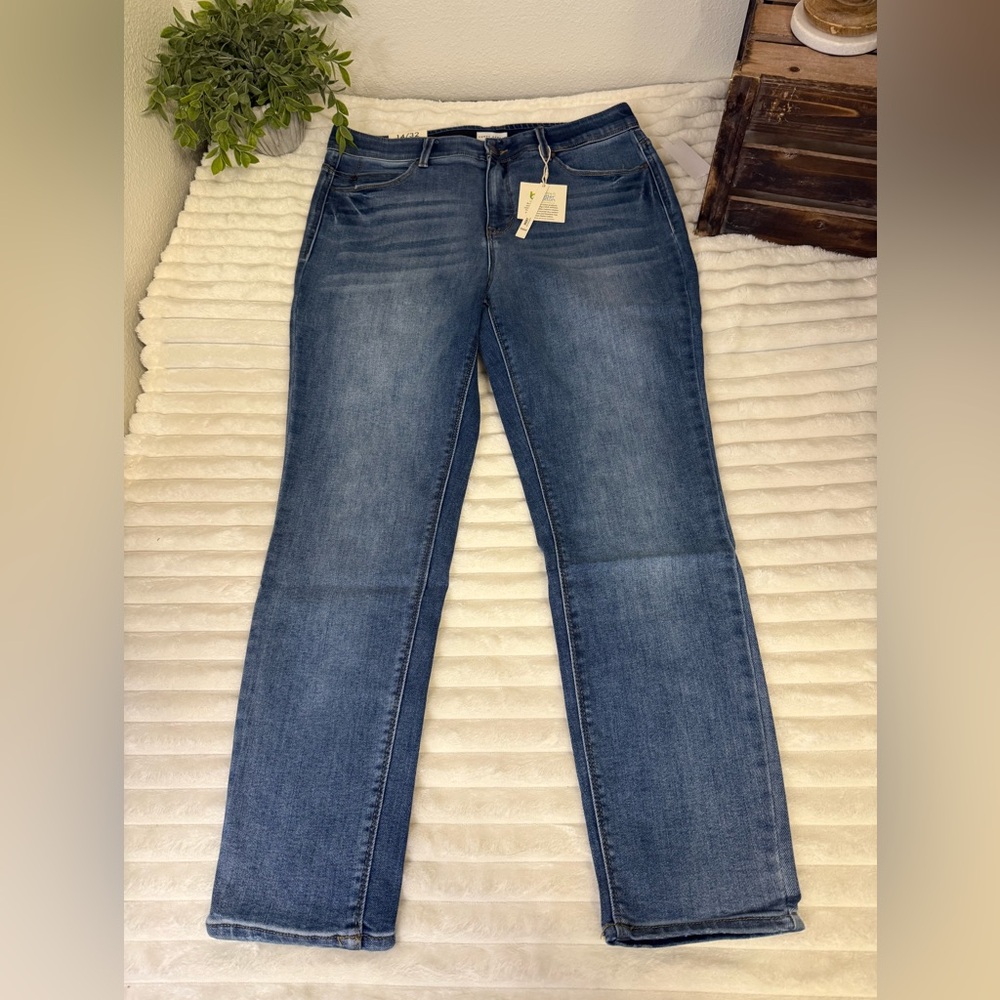 Curve Appeal High Rise Skinny Jeans Size 14